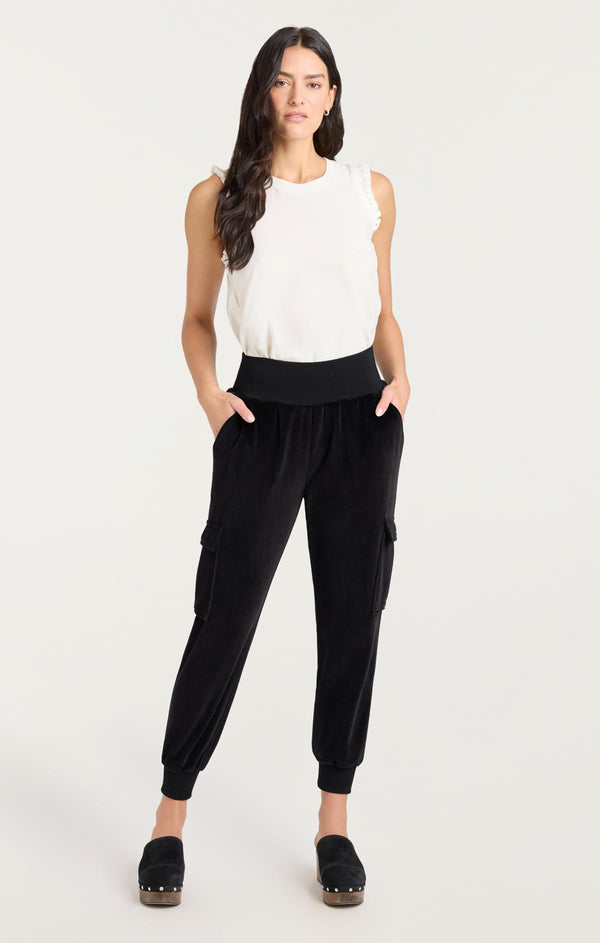 Sept Cinq Velour Giles Pant Pants