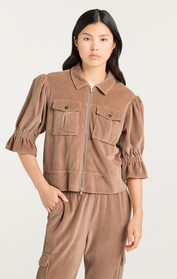 Sept Cinq Velour Holly Jacket Jacket