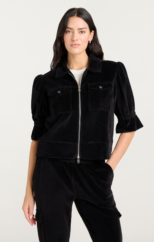 Sept Cinq Velour Holly Jacket Jacket