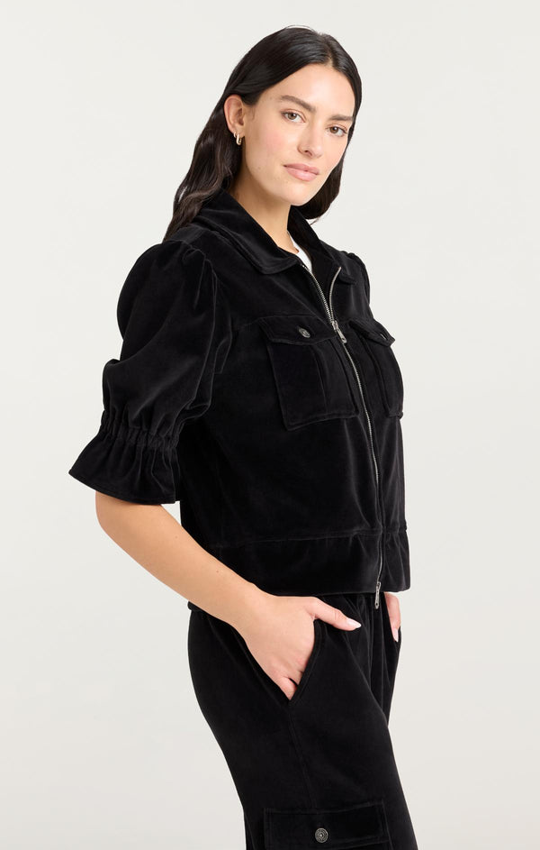 Sept Cinq Velour Holly Jacket Jacket