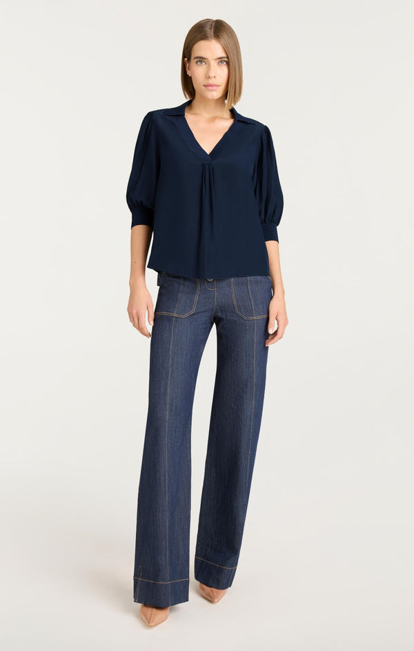 Sept Cinq Weldon Top Woven Tops