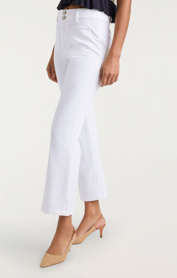 Sept Cinq White Dorothea Jeans Pants