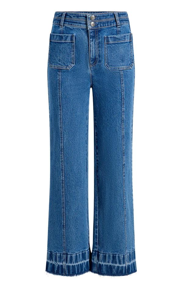 sept cinq Wide Leg Dorothea Jeans Pants