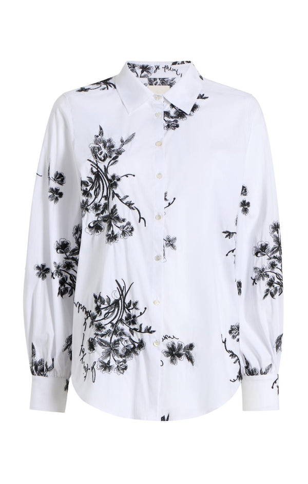sept cinq Wildflower Whimsy Esha Top Woven Tops