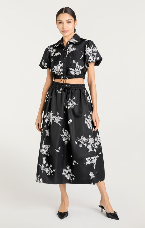 Sept Cinq Wildflower Whimsy Sirani Skirt Skirt