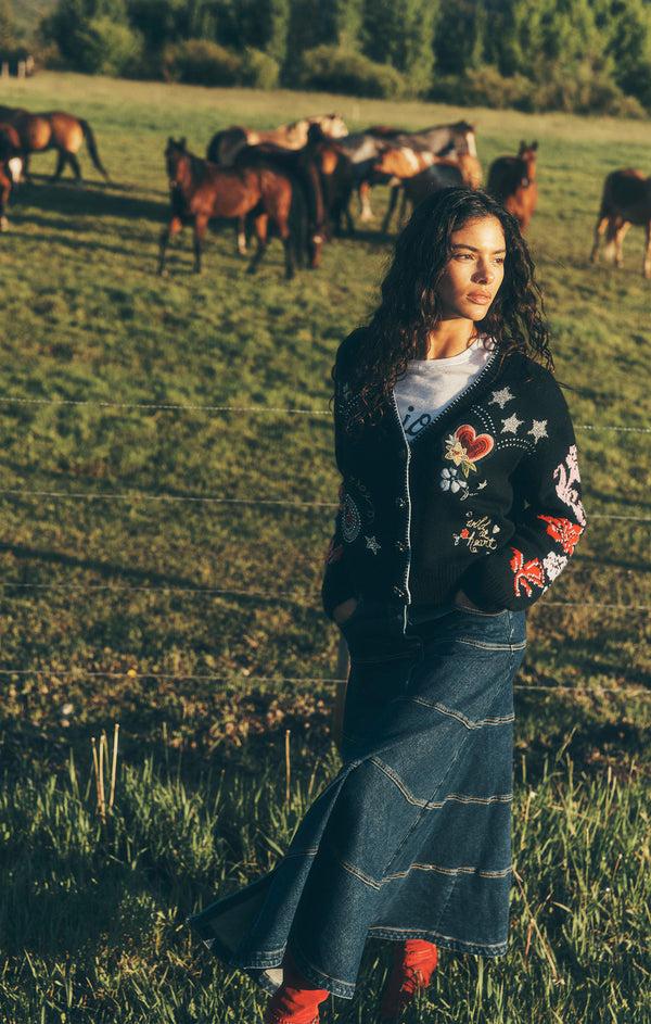 Sept Cinq Wilhelmina Jean Skirt Skirt