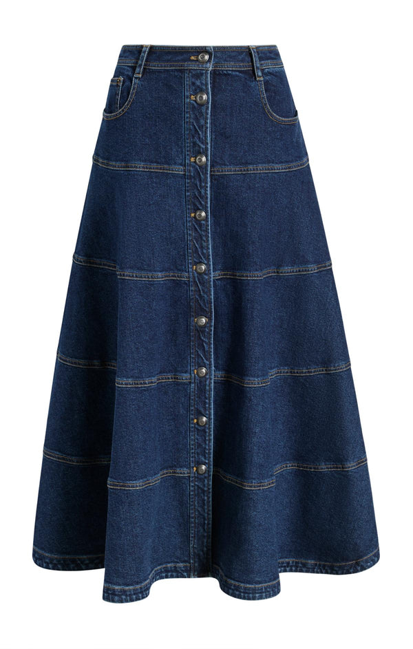 sept cinq Wilhelmina Jean Skirt Skirt
