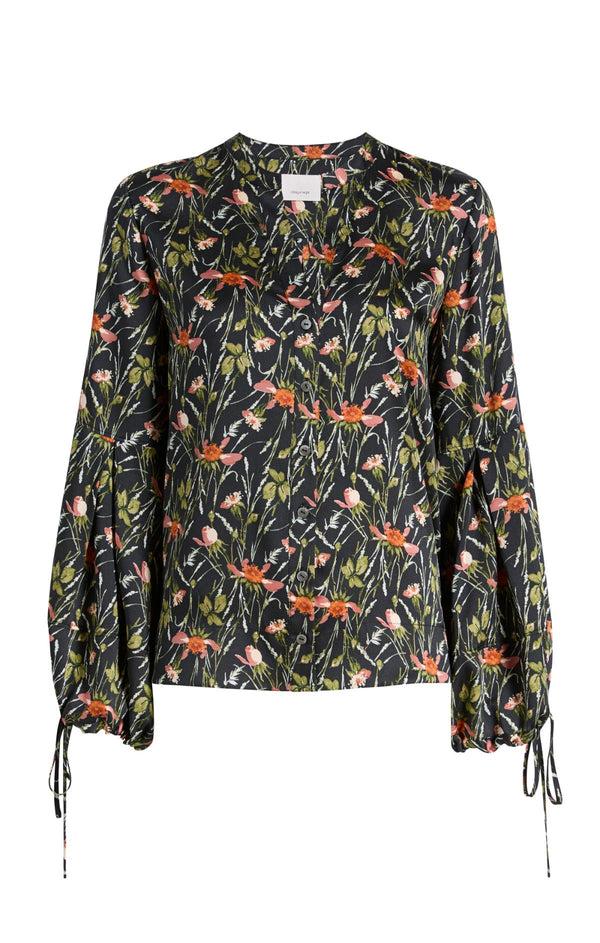 sept cinq Windswept Meadow Rosella Top Woven Tops