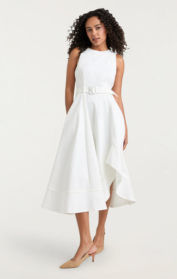 Sept Cinq Zelda Jean Dress Dress