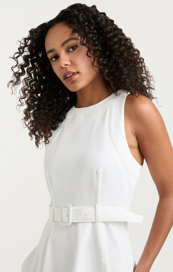 Sept Cinq Zelda Jean Dress Dress