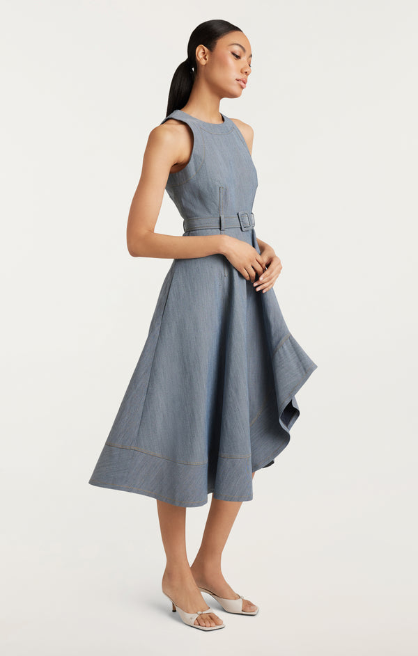 Sept Cinq Zelda Jean Dress Dresses