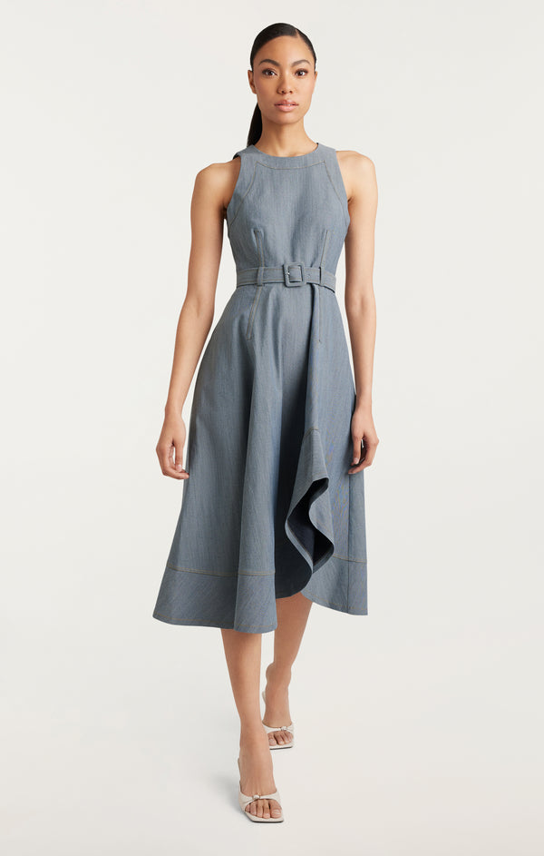 Sept Cinq Zelda Jean Dress Dresses