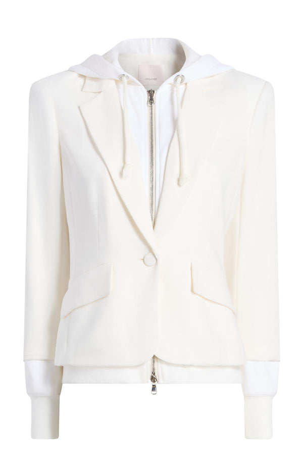 sept cinq Zip Up Le Petit Khloe Blazer Jacket