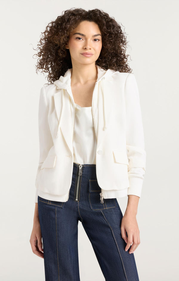 Sept Cinq Zip Up Le Petit Khloe Blazer Jacket