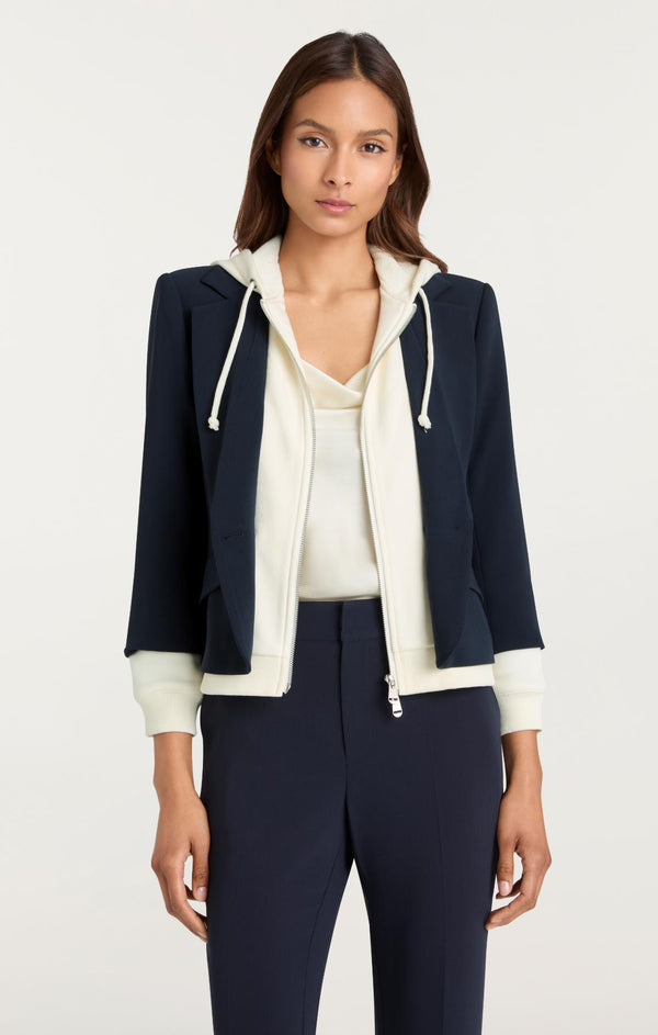 Sept Cinq Zip Up Le Petit Khloe Blazer Jacket