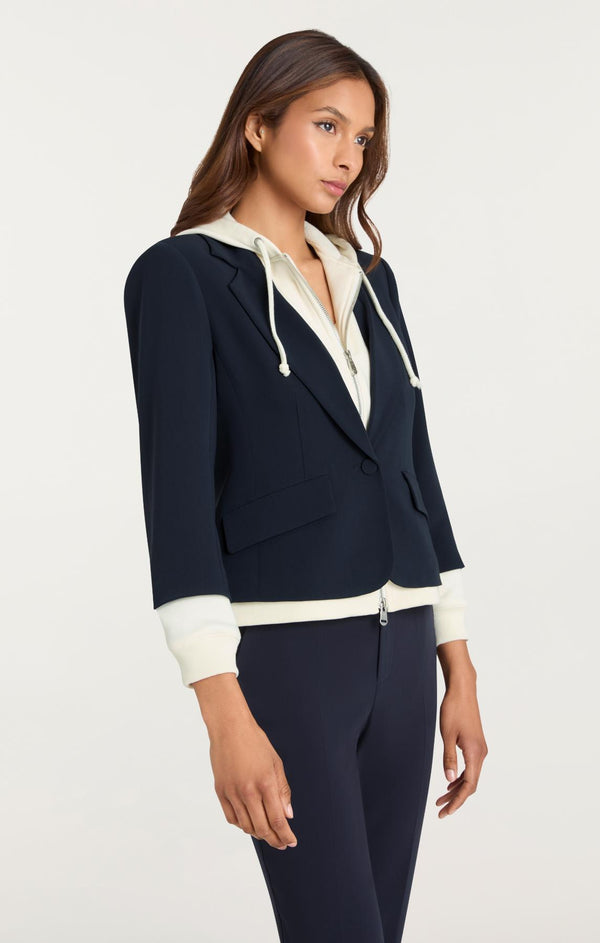 Sept Cinq Zip Up Le Petit Khloe Blazer Jacket