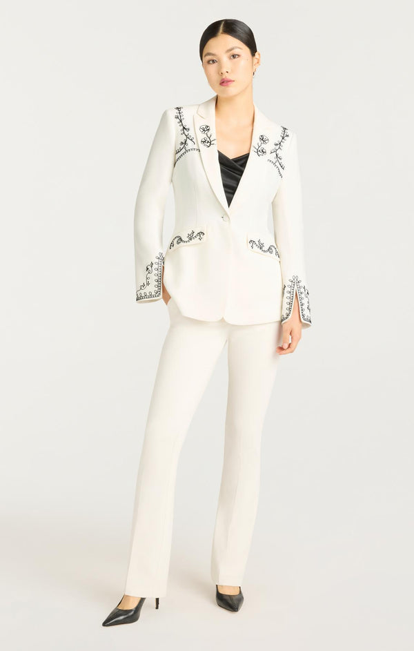 Sept Cinq Soutache Embellished Cheyenne Blazer Jacket