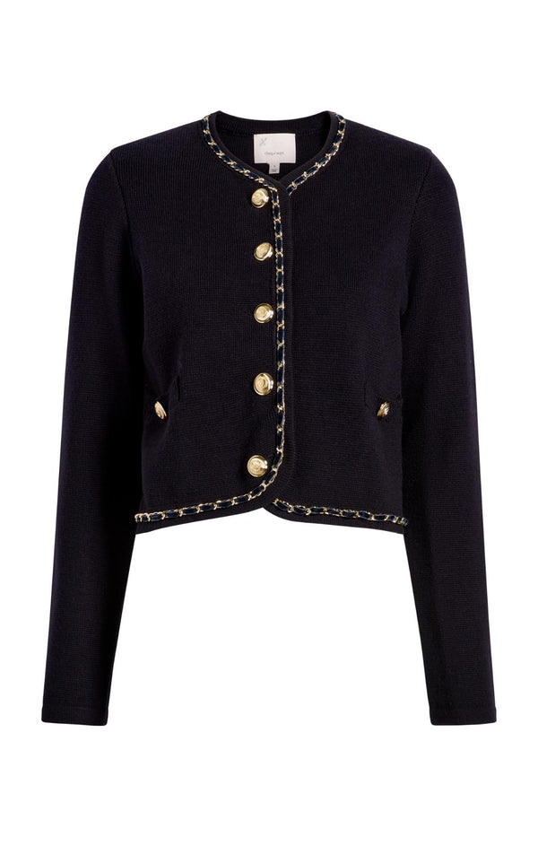 sept cinq Structured Benoite Cardigan Sweater Knits