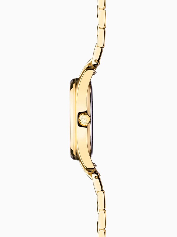 Seraphine Accurist Womens Gold Plated Everyday Stainless Steel Bracelet Analogue Watch