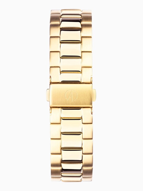 Seraphine Accurist Womens Gold Plated Everyday Stainless Steel Bracelet Analogue Watch