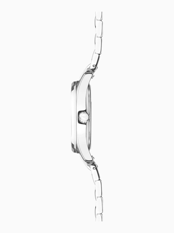 Seraphine Accurist Womens Silver Tone Everyday Stainless Steel Bracelet Analogue Watch