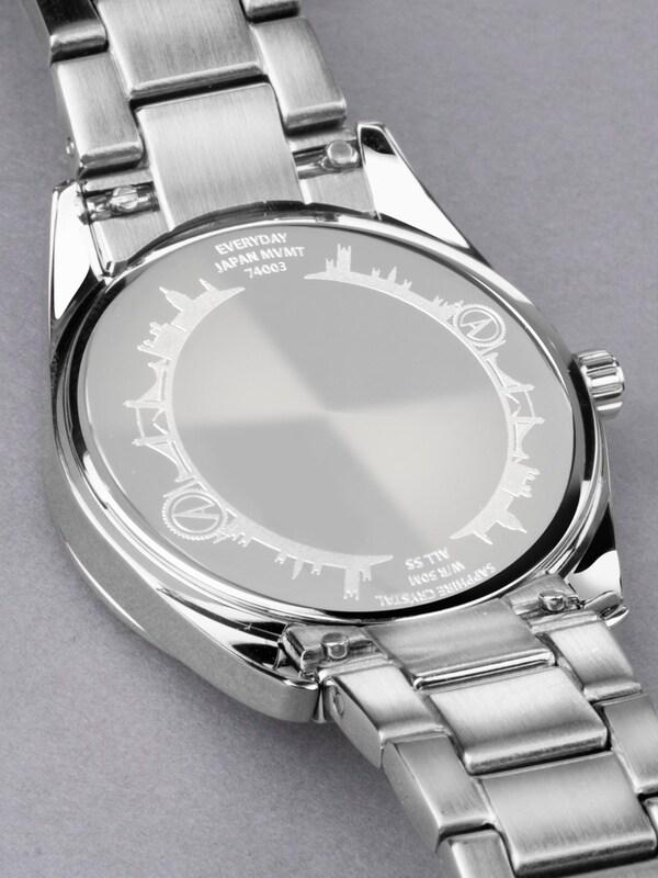 seraphine Accurist Womens Silver Tone Everyday Stainless Steel Bracelet Analogue Watch