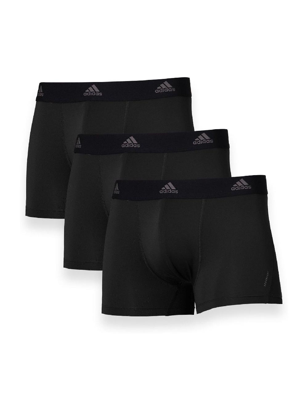 seraphine adidas Black Active Micro Flex Boxers 3 Pack