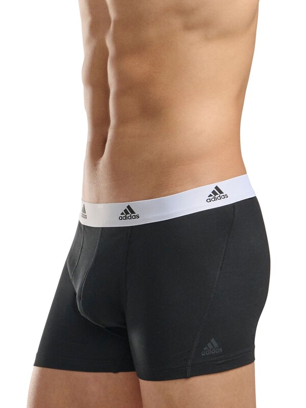 Seraphine Adidas Black/White Active Flex Cotton 3 Pack Boxers 5inch