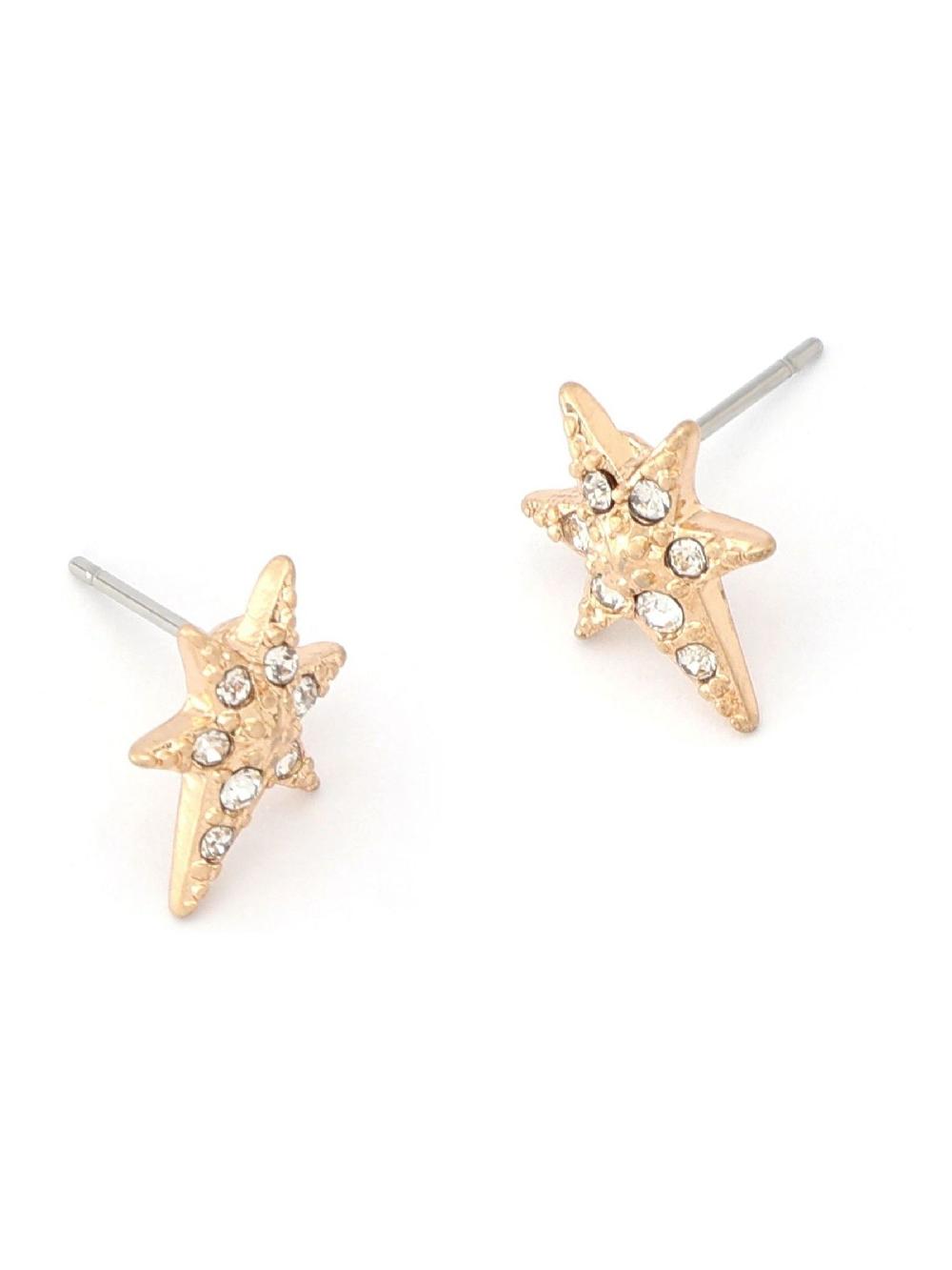 seraphine AllSaints Gold Celestial Pavé Jewelry Set