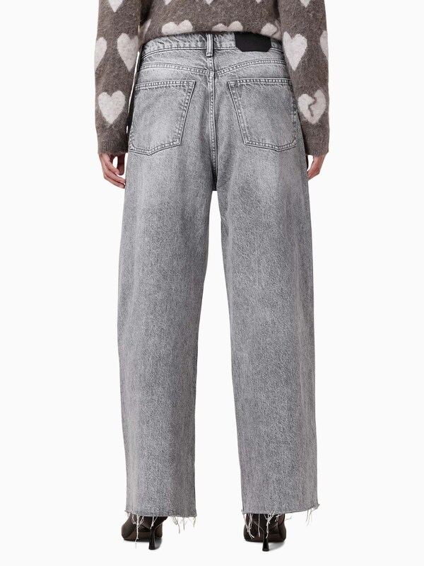Seraphine AllSaints Grey Aki Crossover 100% Cotton Jeans