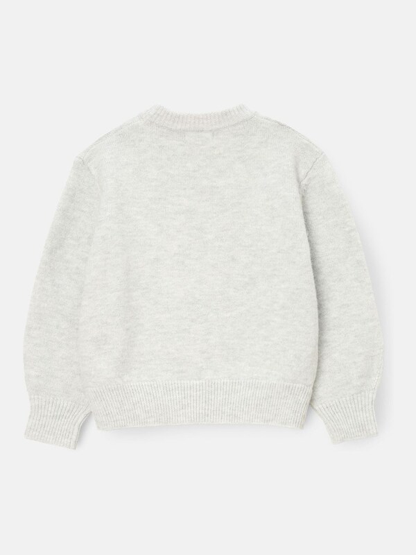 Seraphine Angel & Rocket Grey Verity Smiley Face Jumper