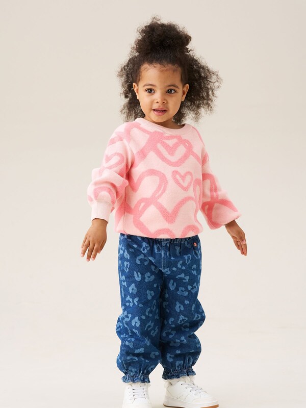 Seraphine Angel & Rocket Pink Harlow Mini Heart Jumper