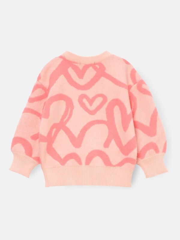Seraphine Angel & Rocket Pink Harlow Mini Heart Jumper