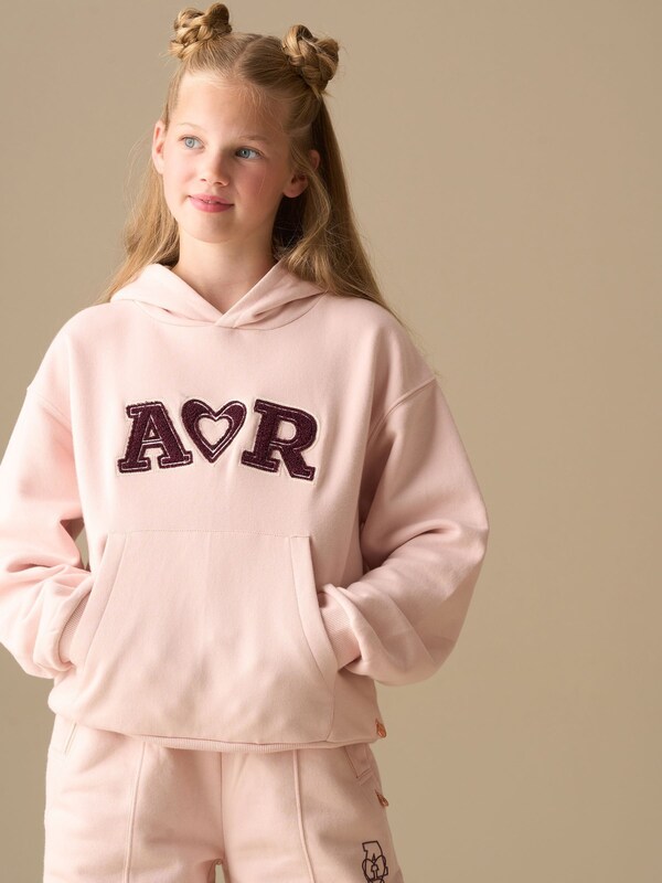 Seraphine Angel & Rocket Pink Lila Active Oversized Logo Hoodie