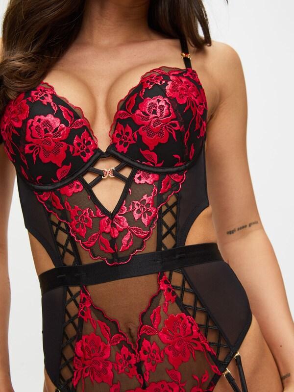 Seraphine Ann Summers Black Endless Attraction Padded Body