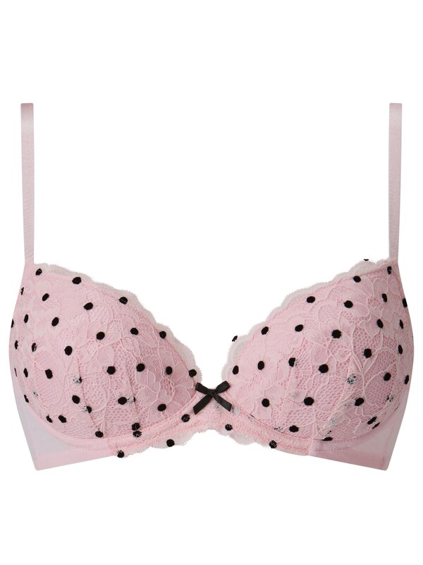 Seraphine Ann Summers Pink Pad Plunge Sexy Lace Underwired Bra