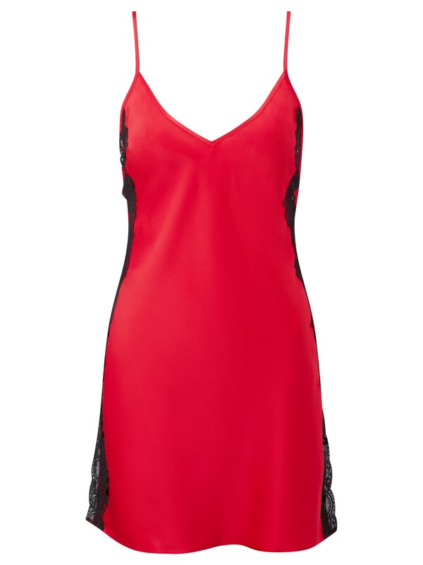 Seraphine Ann Summers Red Rosalie Satin Chemise Slip Nightie