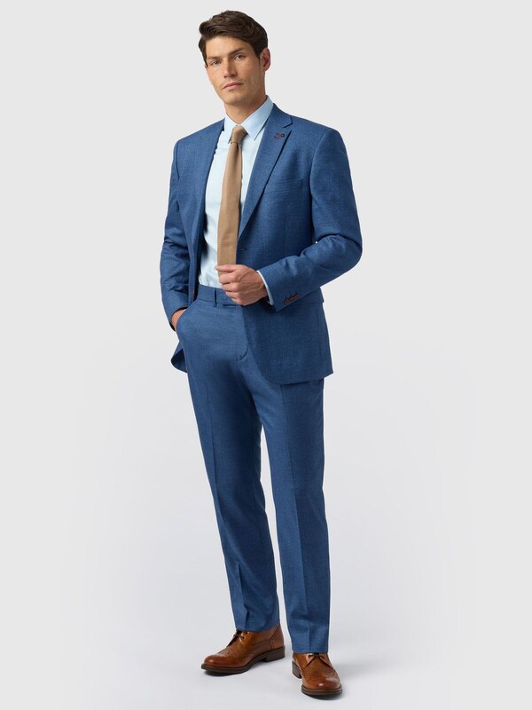 Seraphine Antique Rogue Blue Blake Texture Regular Jacket