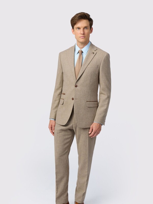 Seraphine Antique Rogue Natural Herringbone Tweed Jacket