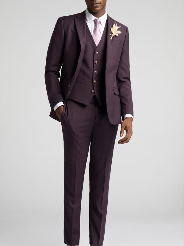 Seraphine Antique Rogue Purple Bay Merlot Plain Jacket