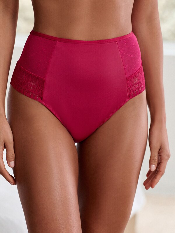 Seraphine B By Ted Baker 2 Pack Pink Floral High Waist Knickers