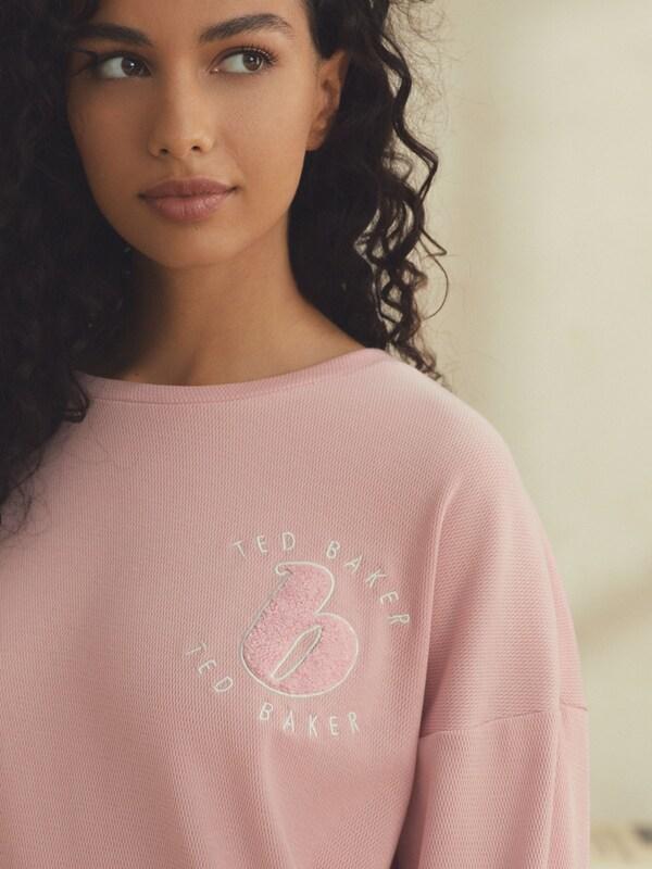 Seraphine B By Ted Baker Brushed Waffle Cotton Blend Pyjamas