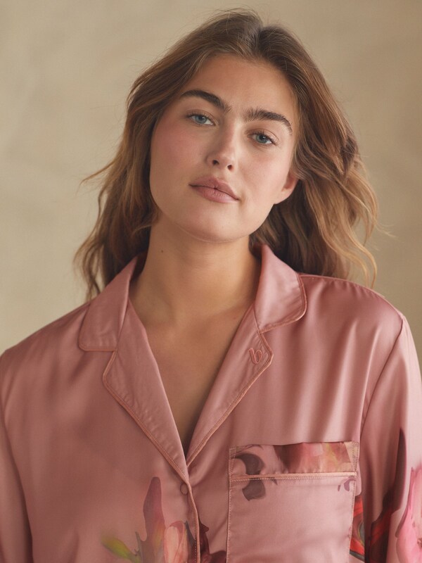 Seraphine B By Ted Baker Satin Button Through Pyjamas