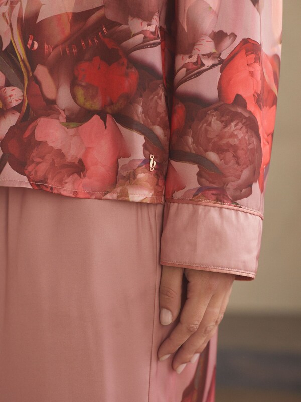 Seraphine B By Ted Baker Satin Button Through Pyjamas