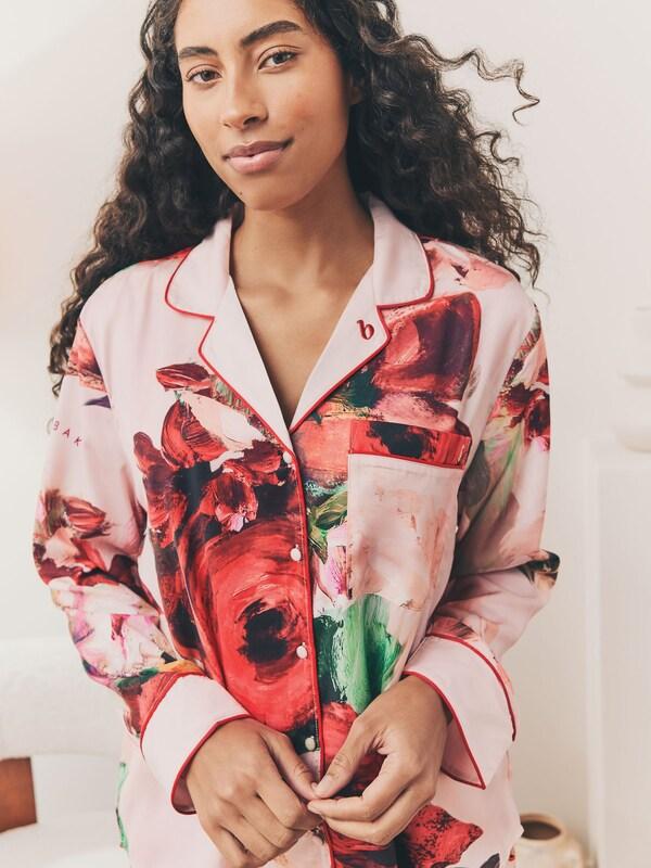 Seraphine B By Ted Baker Satin Button Through Pyjamas