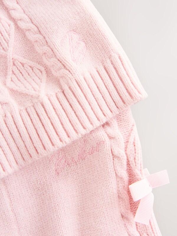 Seraphine Baker By Ted Baker 2 Piece Bow Knitted Cardigan & Leggings Set