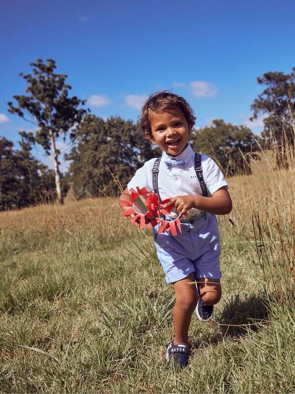 Seraphine Baker By Ted Baker 3 Piece Shirt Shorts And Braces Set