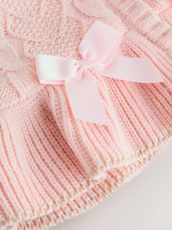 Seraphine Baker By Ted Baker Knitted Bow Detail Coatigan