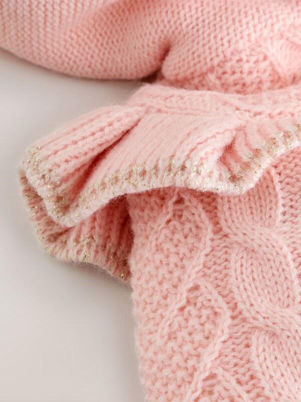 Seraphine Baker By Ted Baker Knitted Bow Detail Coatigan