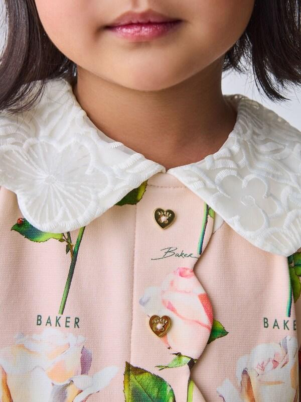 Seraphine Baker By Ted Baker Lace Collared Ponte Dress